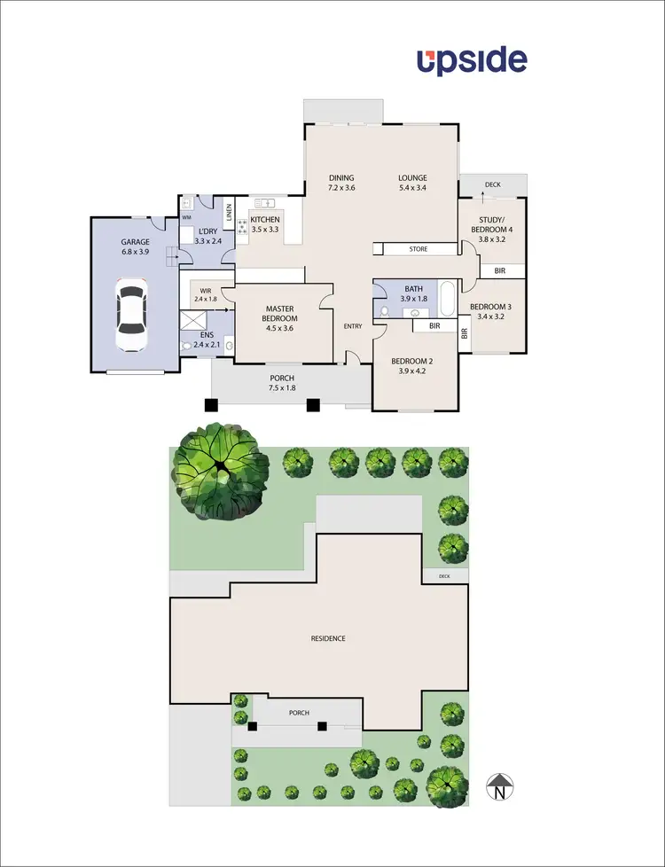 Floorplan of Homely house listing, 20 Ailsa Grove, Ivanhoe VIC 3079