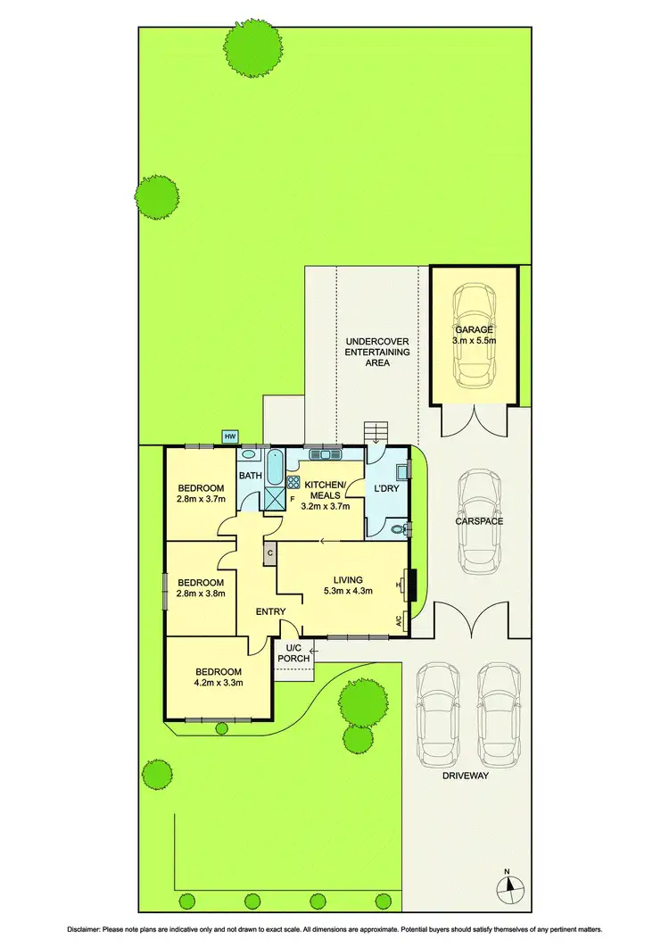 Floorplan of Homely house listing, 36 Toogoods Rise, Box Hill North VIC 3129