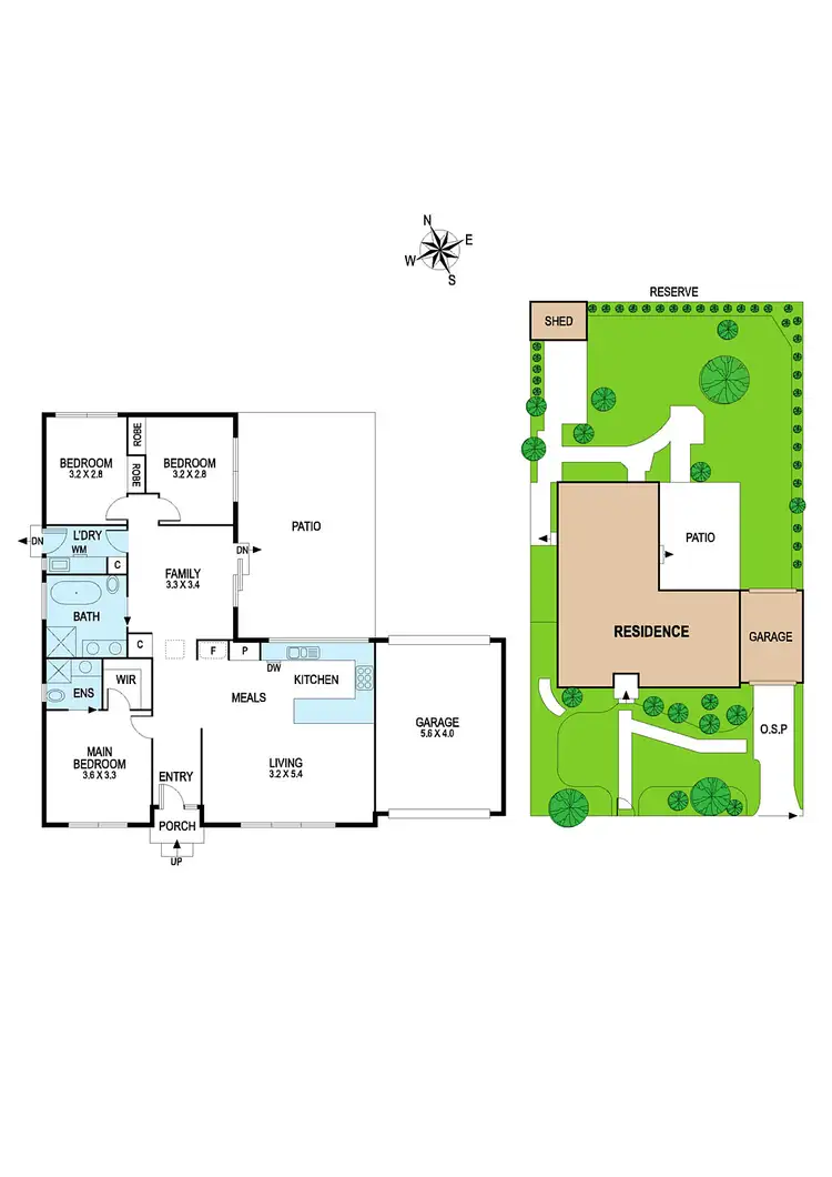 Floorplan of Homely house listing, 4 Elliminya Court, Clarinda VIC 3169