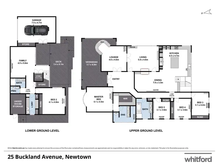 Floorplan of Homely house listing, 25 Buckland Avenue, Newtown VIC 3220