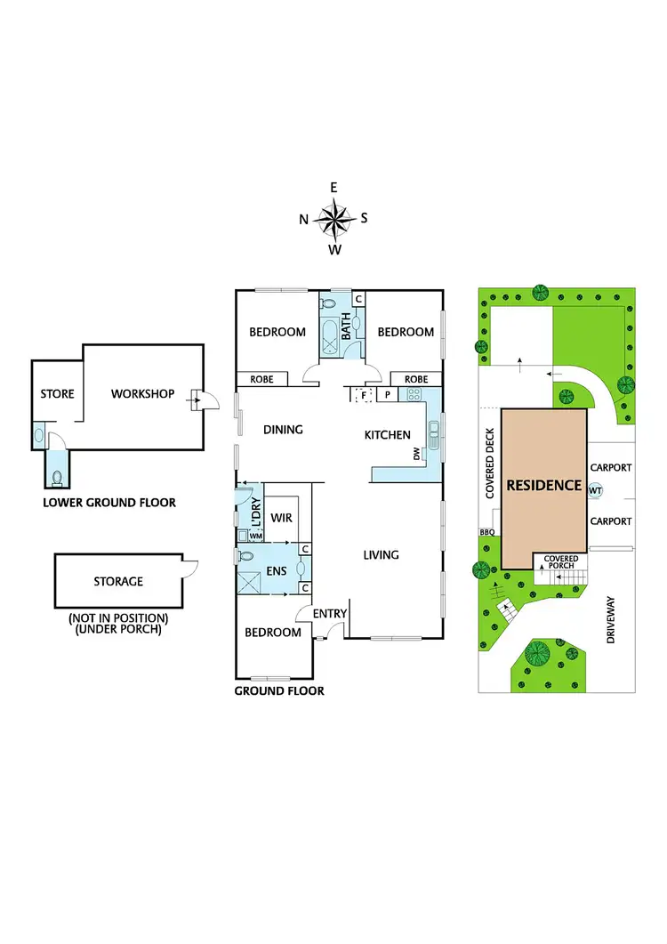 Floorplan of Homely house listing, 6 Bible Street, Eltham VIC 3095