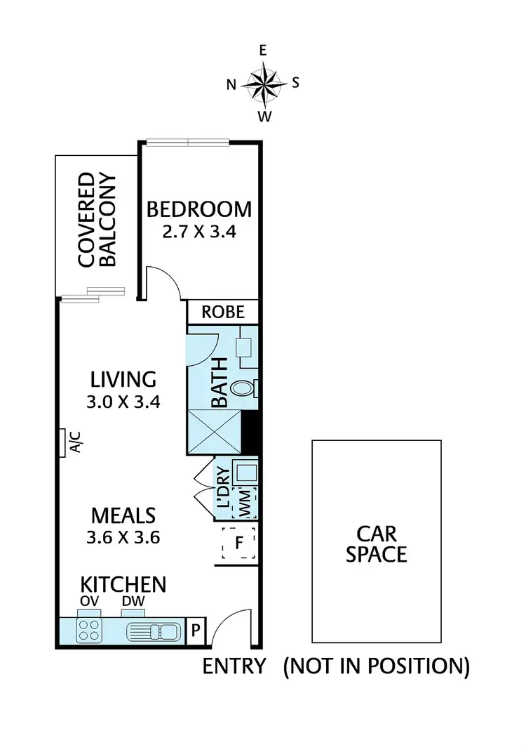 Floorplan of Homely apartment listing, 209/193-195 Springvale Road, Nunawading VIC 3131