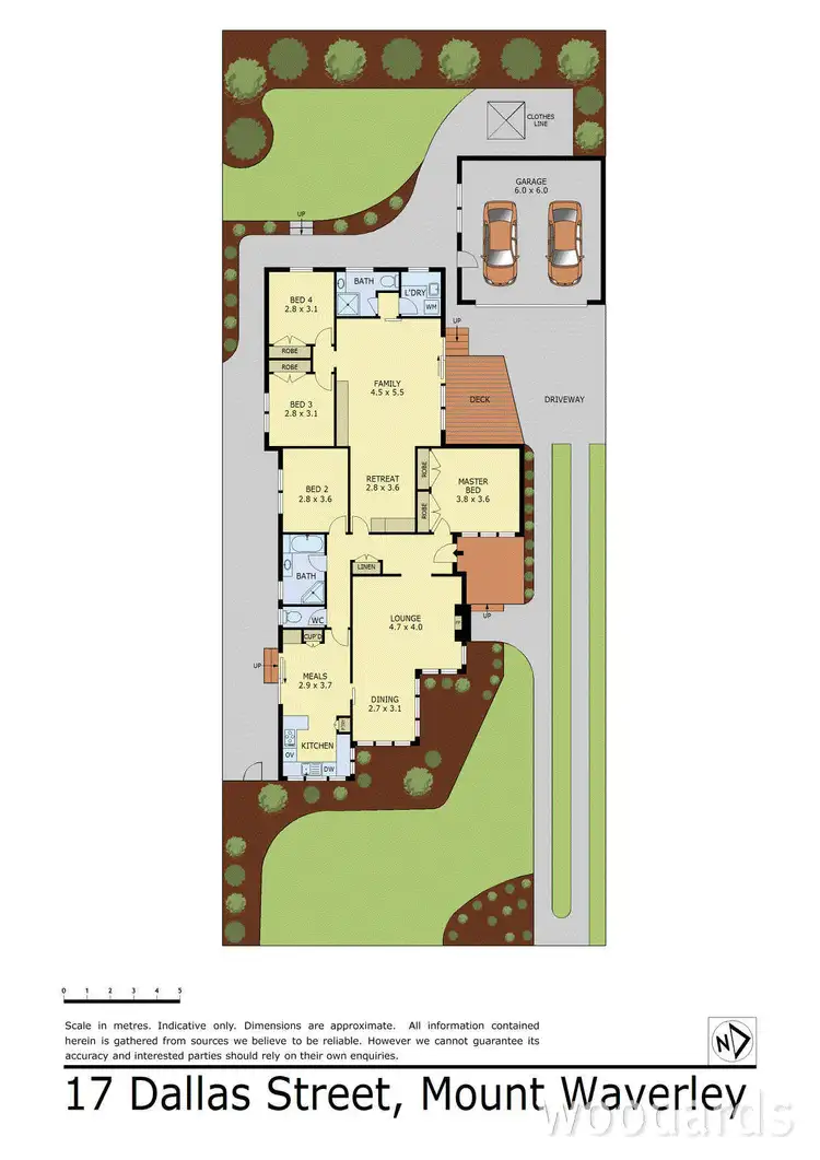 Floorplan of Homely house listing, 17 Dallas Street, Mount Waverley VIC 3149