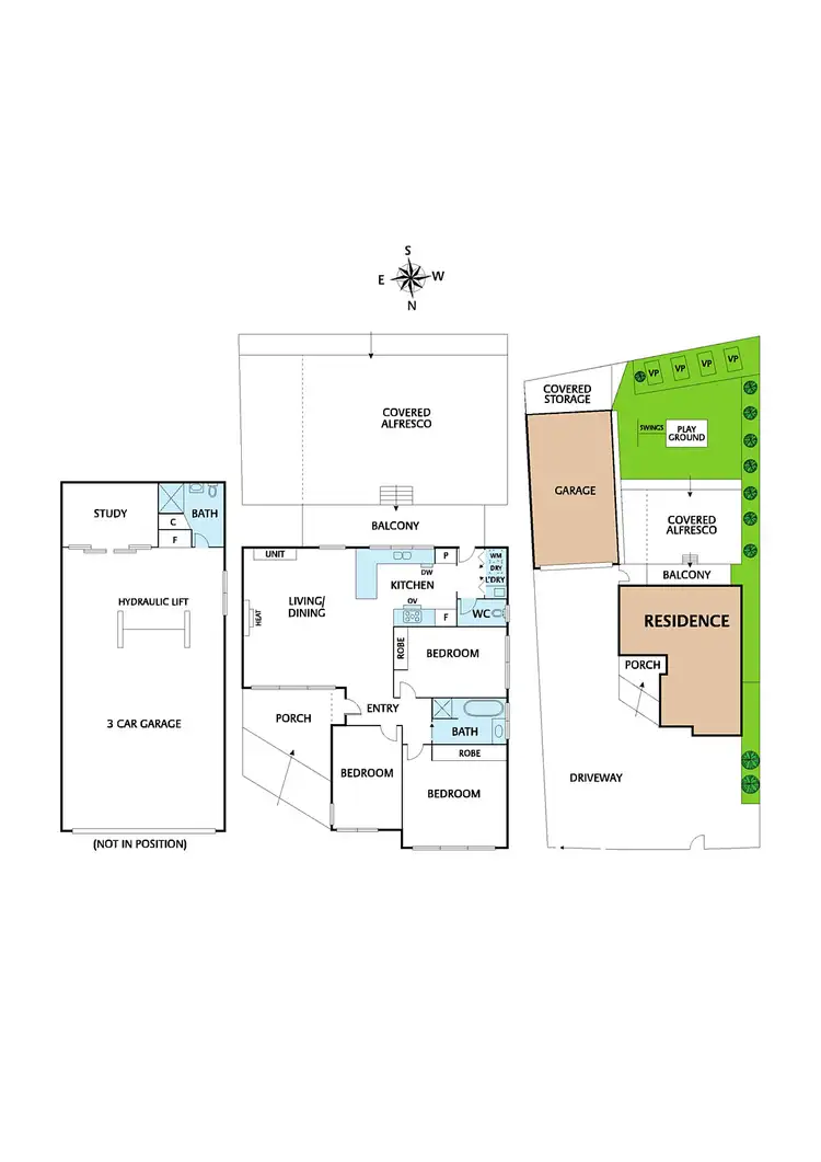 Floorplan of Homely house listing, 21 Yerrawa Drive, Watsonia VIC 3087