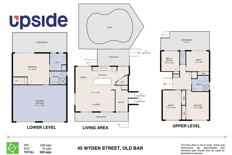 Floorplan of Homely house listing, 45 Wyden Street, Old Bar NSW 2430