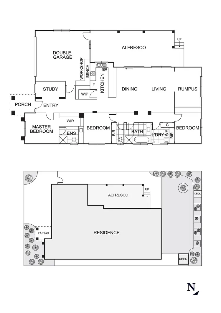 Floorplan of Homely house listing, 33 Mabel Street, Doreen VIC 3754