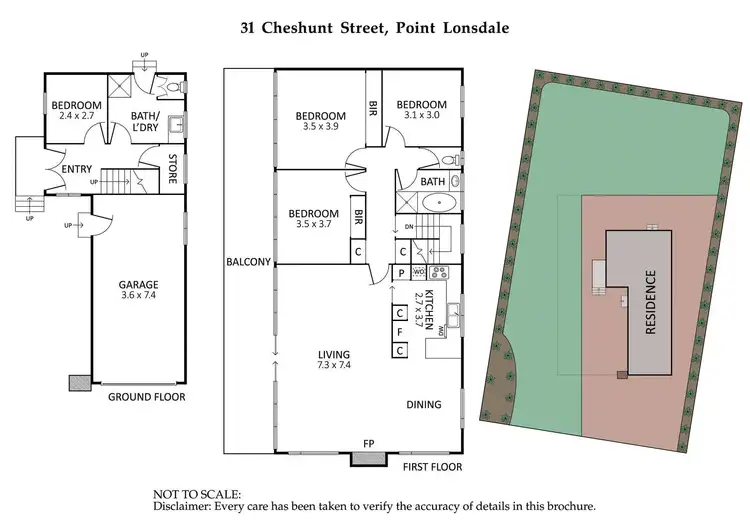 Floorplan of Homely house listing, 31 Cheshunt Street, Point Lonsdale VIC 3225