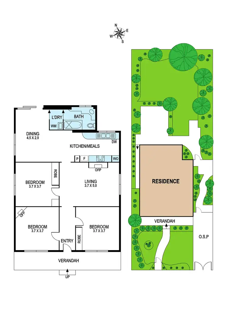 Floorplan of Homely house listing, 16 Perth Street, Murrumbeena VIC 3163