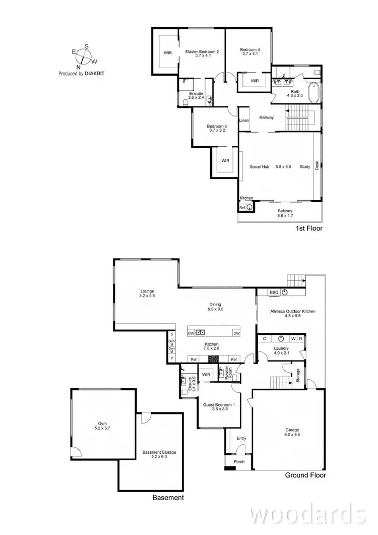 Floorplan of Homely house listing, 10 Cameron Close, Donvale VIC 3111