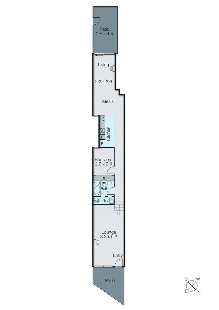 Floorplan of Homely apartment listing, 2/24 Haughton Road, Oakleigh VIC 3166