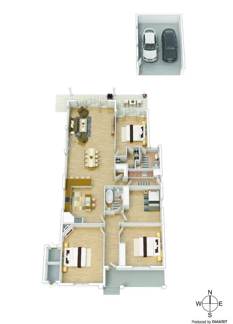 Floorplan of Homely house listing, 41 Edward Street, Oakleigh VIC 3166