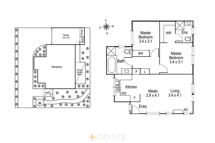 Floorplan of Homely townhouse listing, 1/165 Church Street, Manifold Heights VIC 3218