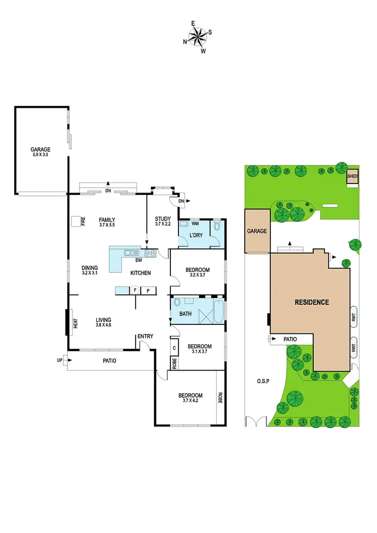 Floorplan of Homely house listing, 36 Mc Guinness Road, Bentleigh East VIC 3165
