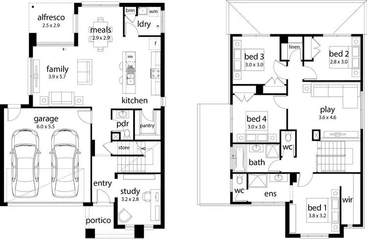 Floorplan of Homely house listing, LOT 1008, 8 Elloura Drive, Nagambie VIC 3608