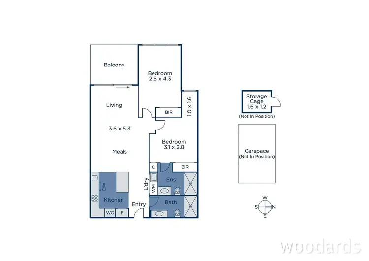 Floorplan of Homely apartment listing, 215/436 Burke Road, Camberwell VIC 3124