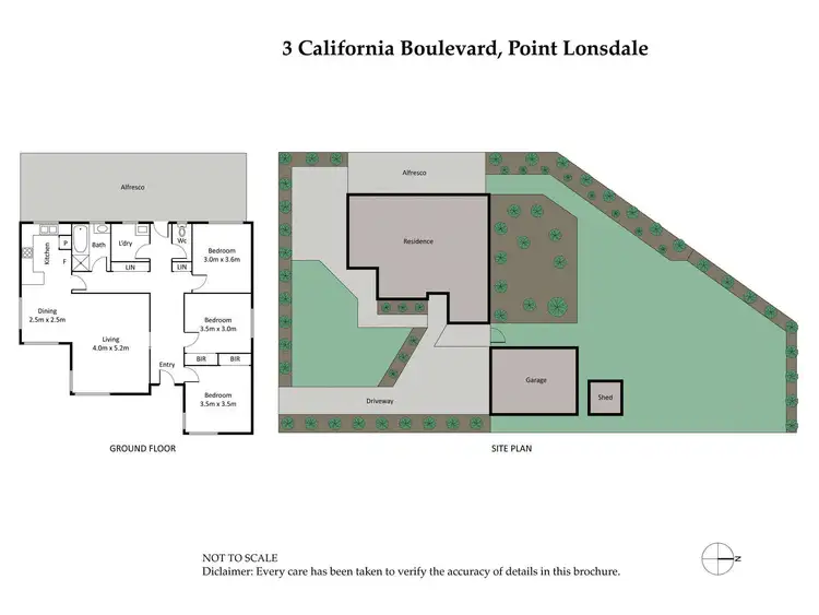 Floorplan of Homely house listing, 3 California Boulevard, Point Lonsdale VIC 3225