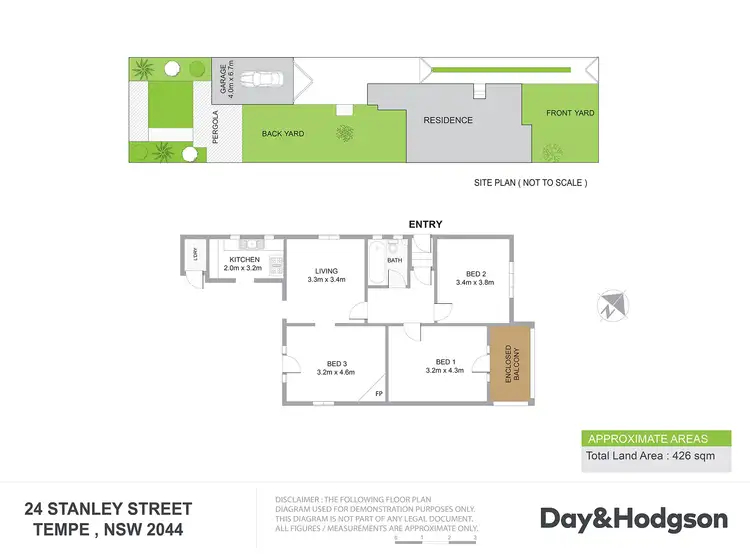 Floorplan of Homely house listing, 24 Stanley Street, Tempe NSW 2044