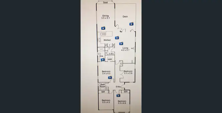 Floorplan of Homely house listing, 23 Fitzroy Street, Mckinnon VIC 3204