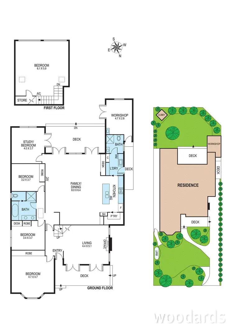 Floorplan of Homely house listing, 2A Vunabere Avenue, Bentleigh VIC 3204