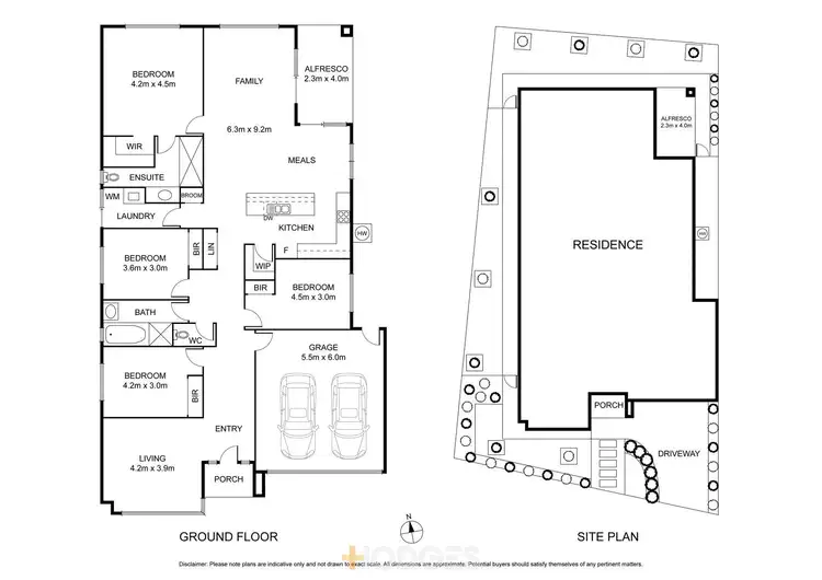 Floorplan of Homely house listing, 10 Marimba Street, Lara VIC 3212