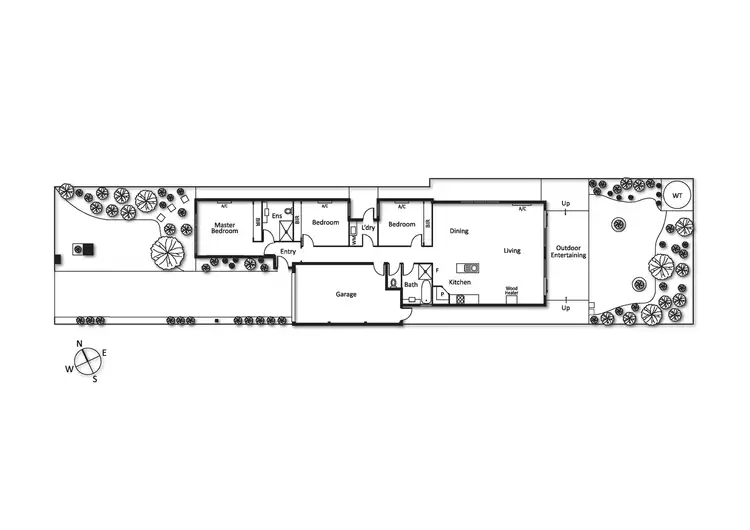 Floorplan of Homely townhouse listing, 2/23 Rainier Avenue, Dromana VIC 3936