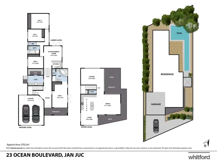 Floorplan of Homely house listing, 23 Ocean Boulevard, Jan Juc VIC 3228