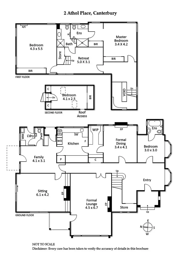 Floorplan of Homely house listing, 2 Athol Place, Canterbury VIC 3126