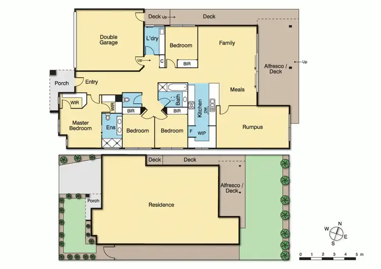 Floorplan of Homely house listing, 47 Sunstone Boulevard, Doreen VIC 3754