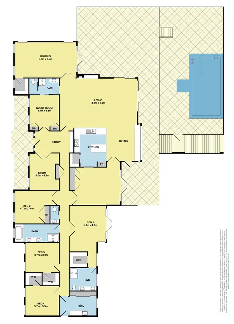 Floorplan of Homely house listing, 60-62 City View Drive, Wandana Heights VIC 3216