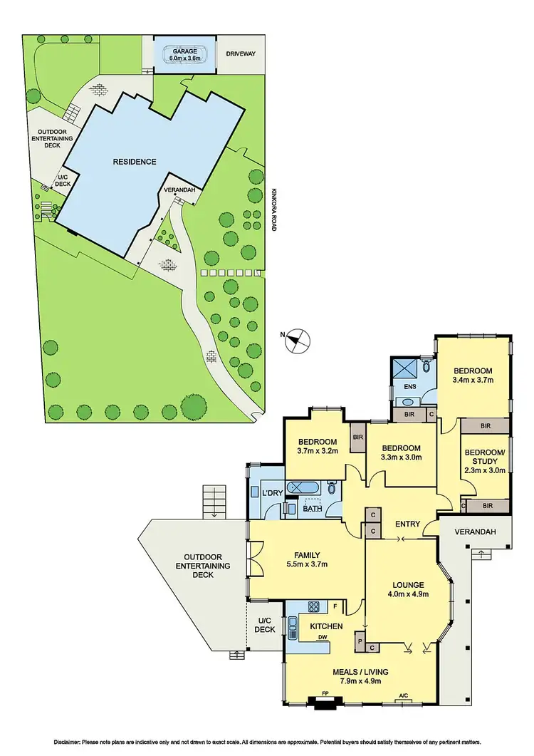 Floorplan of Homely house listing, 37 Elmhurst Road, Blackburn VIC 3130