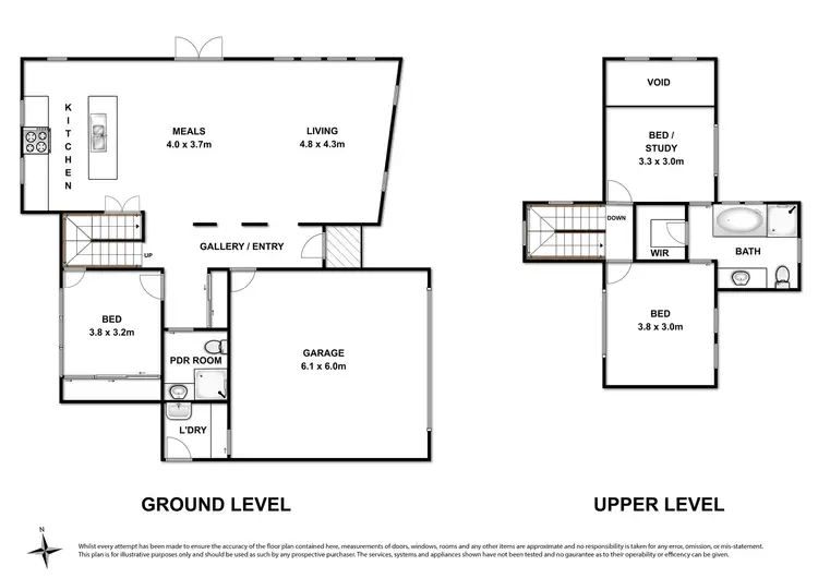 Floorplan of Homely house listing, 1 Walyunga Mews, Ocean Grove VIC 3226
