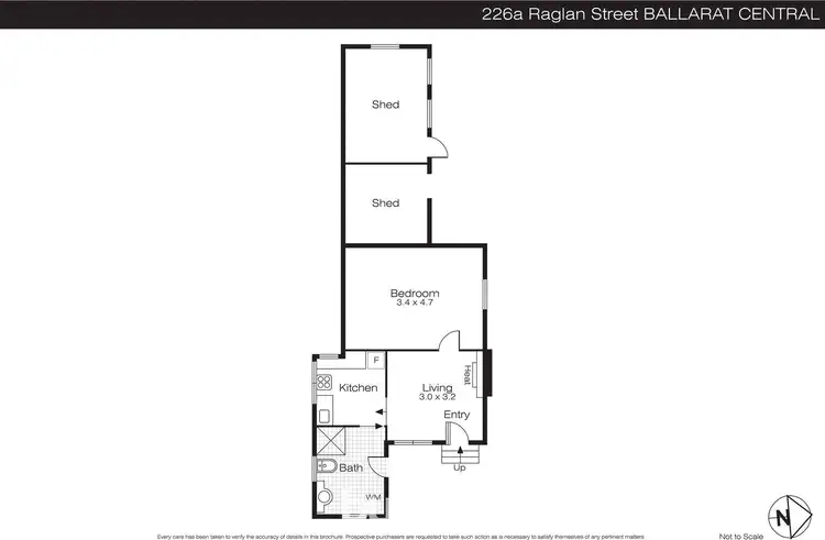 Floorplan of Homely house listing, 228 Raglan Street South, Ballarat Central VIC 3350
