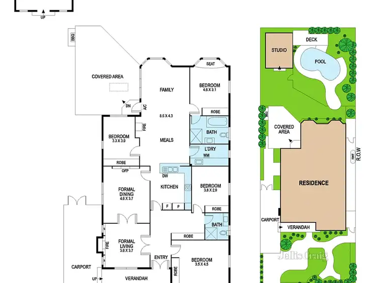 Floorplan of Homely house listing, 2 Lydson Street, Murrumbeena VIC 3163