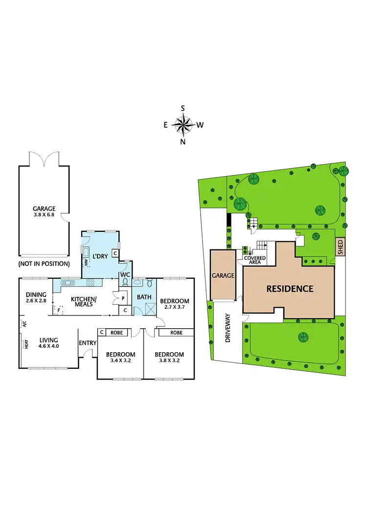 Floorplan of Homely house listing, 42 Quarry Road, Mitcham VIC 3132