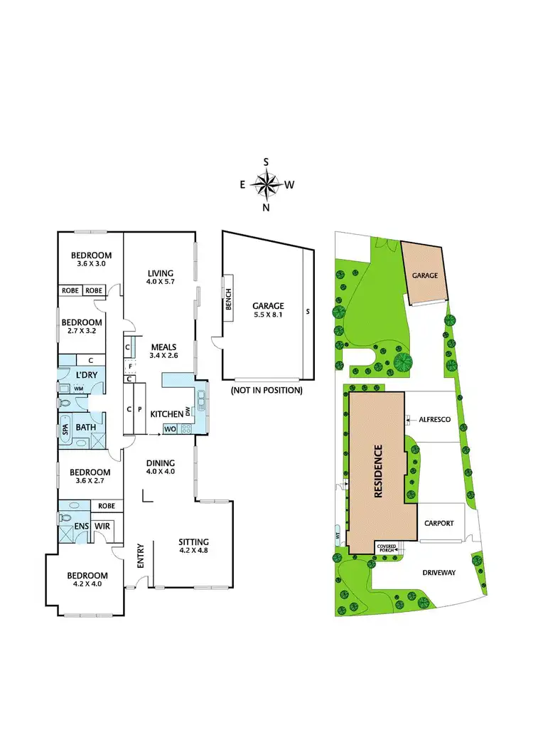 Floorplan of Homely house listing, 36 Tortice Drive, Ringwood North VIC 3134