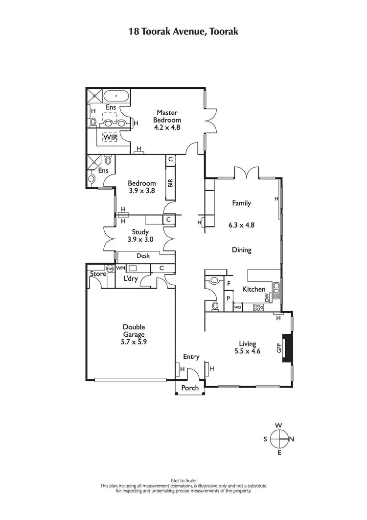 Floorplan of Homely house listing, 18 Toorak Avenue, Toorak VIC 3142