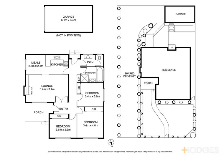 Floorplan of Homely house listing, 1/23 Davis Street, Belmont VIC 3216
