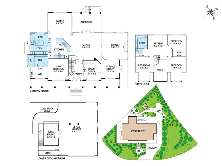 Floorplan of Homely house listing, 78 Kalbar Road, Eltham VIC 3095