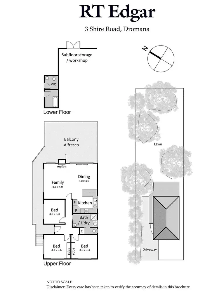 Floorplan of Homely house listing, 3 Shire Road, Dromana VIC 3936