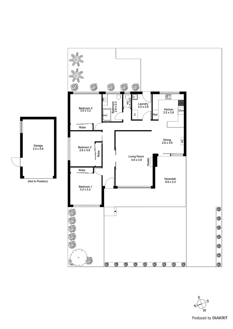 Floorplan of Homely unit listing, 1/31 Sarton Road, Clayton VIC 3168