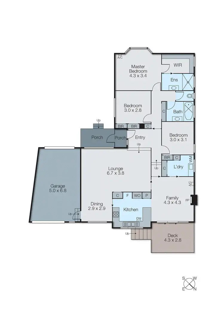 Floorplan of Homely house listing, 31 Sampson Drive, Mount Waverley VIC 3149