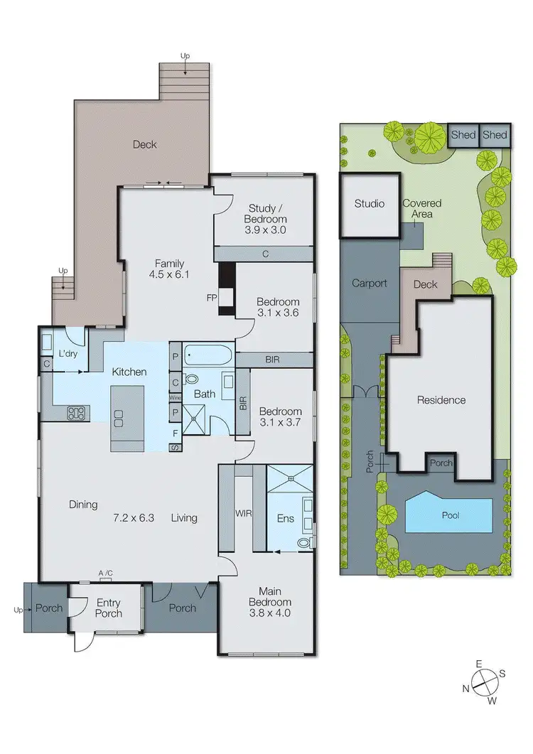 Floorplan of Homely house listing, 8 Curdies Street, Bentleigh East VIC 3165