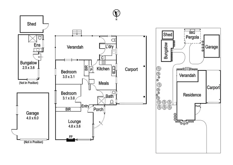 Floorplan of Homely house listing, 33-35 Collins Street, Heidelberg Heights VIC 3081