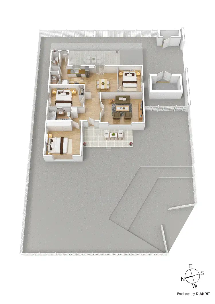 Floorplan of Homely house listing, 58 Patrick Street, Oakleigh East VIC 3166