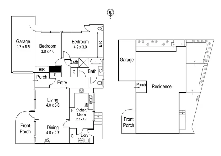 Floorplan of Homely unit listing, 5/141 Marshall Street, Ivanhoe VIC 3079