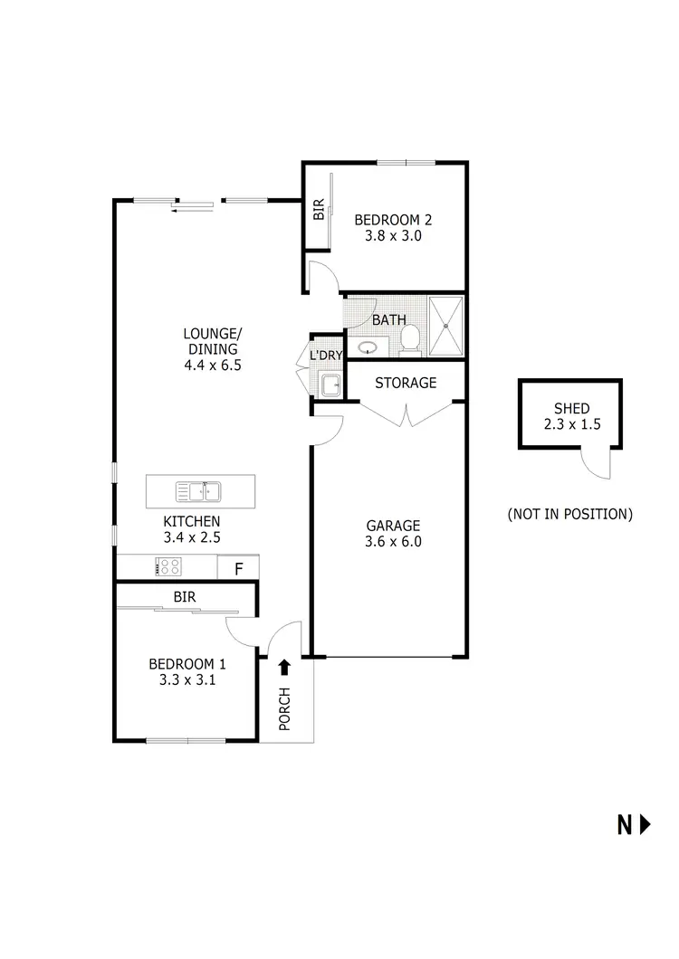 Floorplan of Homely house listing, 4/38 Corkwood Crescent, Wallan VIC 3756