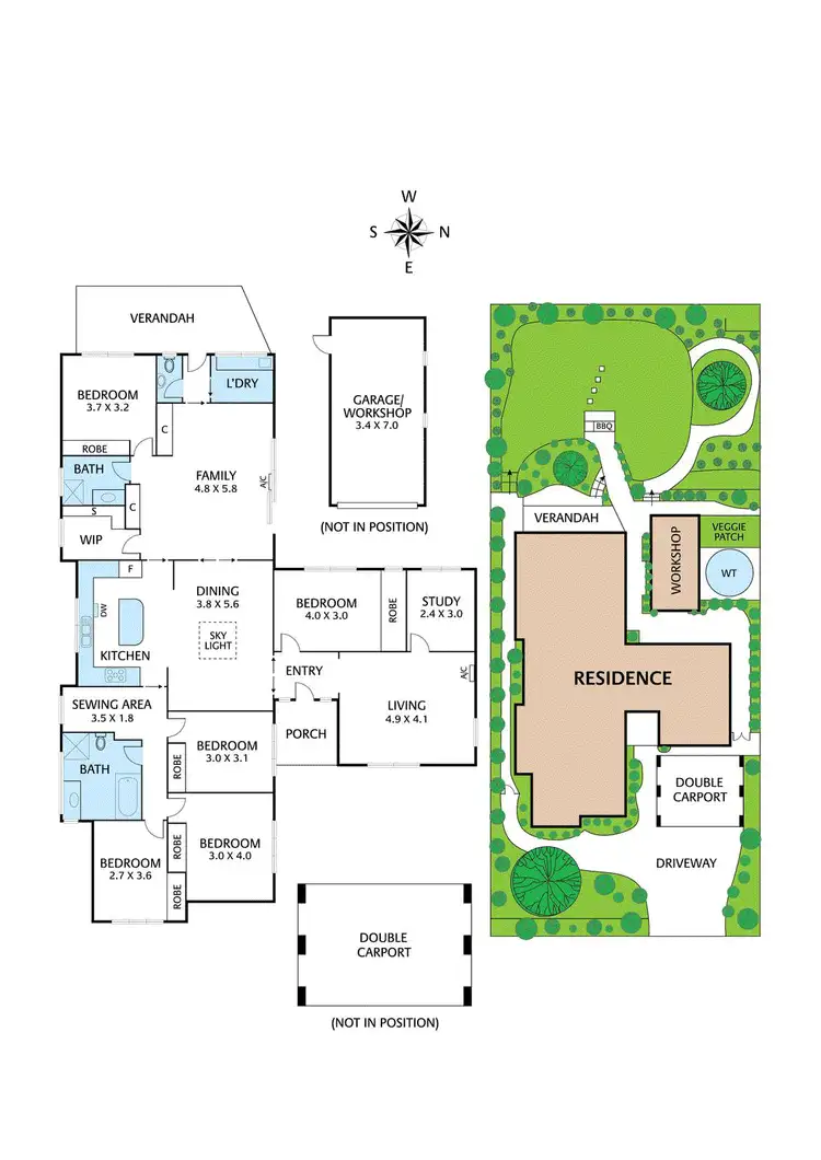 Floorplan of Homely house listing, 16 Purches Street, Mitcham VIC 3132