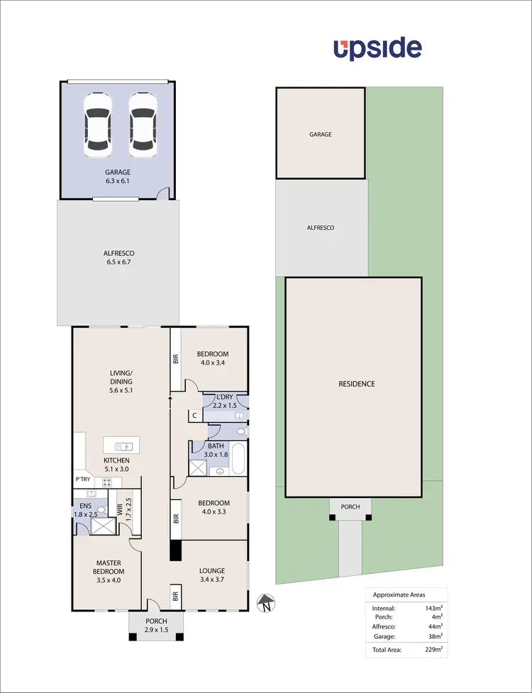 Floorplan of Homely house listing, 5 Teschke Walk, Epping VIC 3076