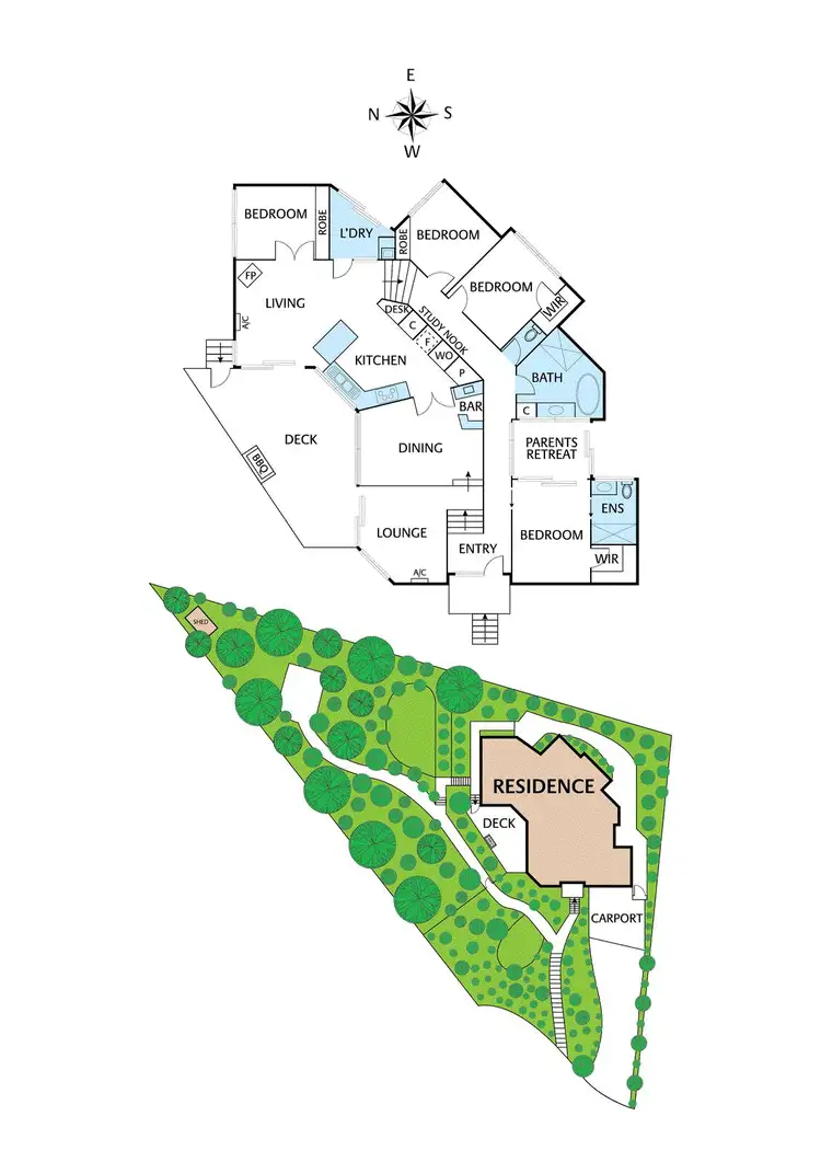 Floorplan of Homely house listing, 3 Abbey Mews, Eltham VIC 3095