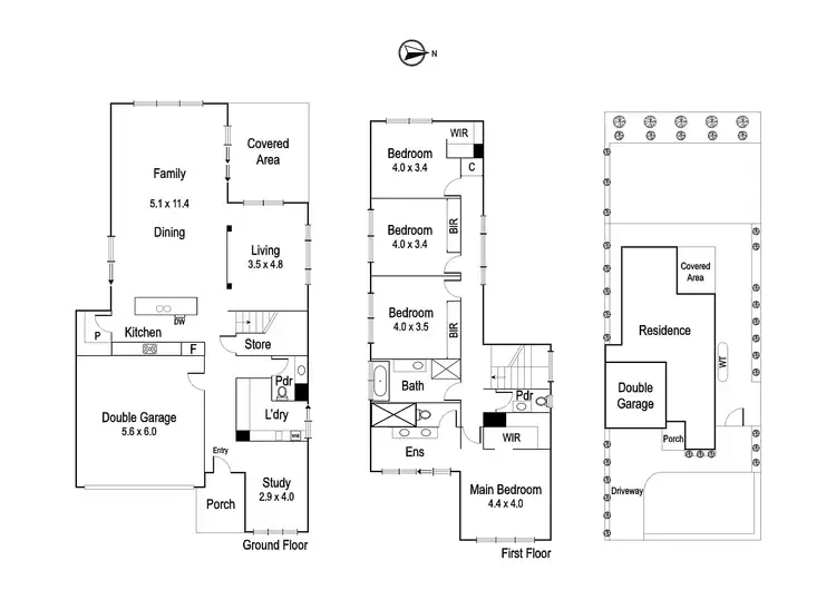 Floorplan of Homely house listing, 41 Mountain View Parade, Rosanna VIC 3084